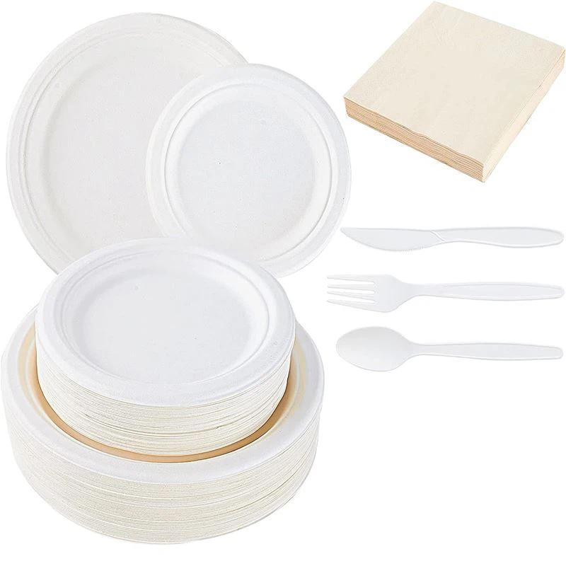 Composteerbare borden en bestek